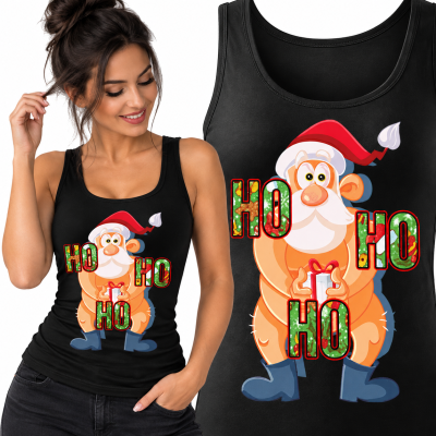 TANK TOP DAMSKI ŚWIĄTECZNY  HOHOHO 2